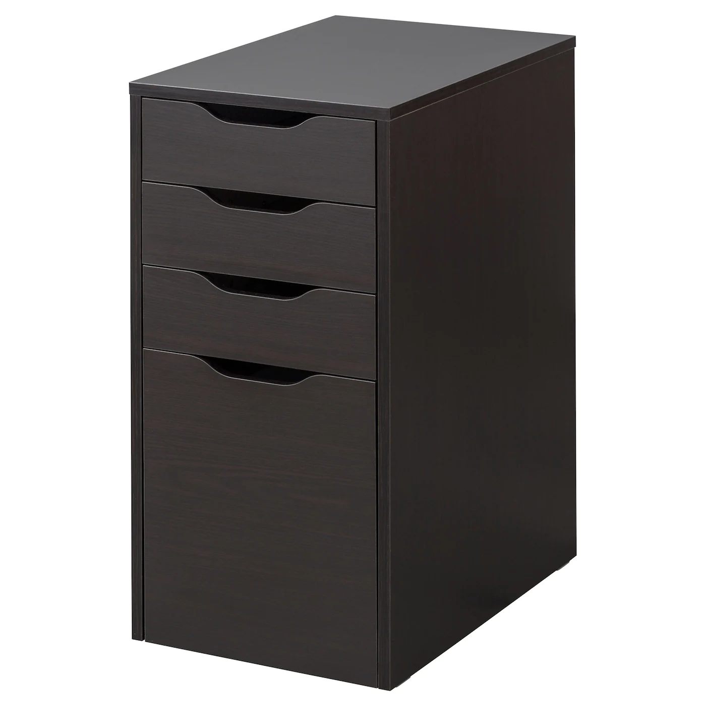 Best Sale 🌟 IKEA ALEX Drawer Unit/drop File Storage Blackbrown 14 1/8x27 1/2 " ❤️