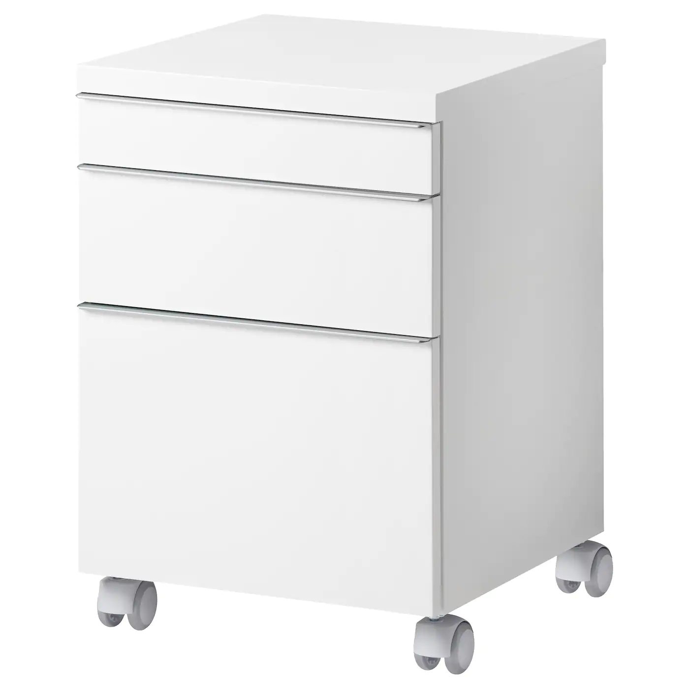 Coupon ๐ IKEA BESTÅ BURS Drawer Unit On Casters High Gloss White 15 3/4x15 3/4 " ๐