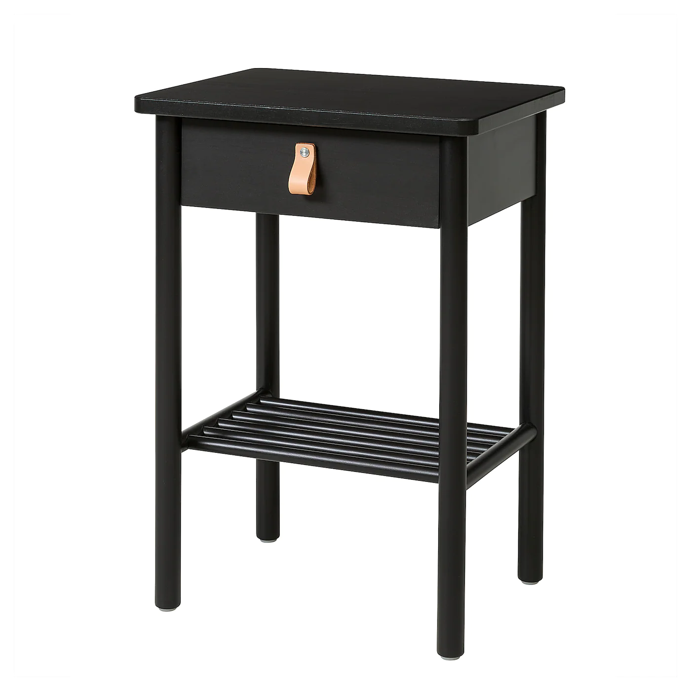 New ✔️ IKEA BJÖRKSNÄS Nightstand Black 18 7/8x15 " ⌛