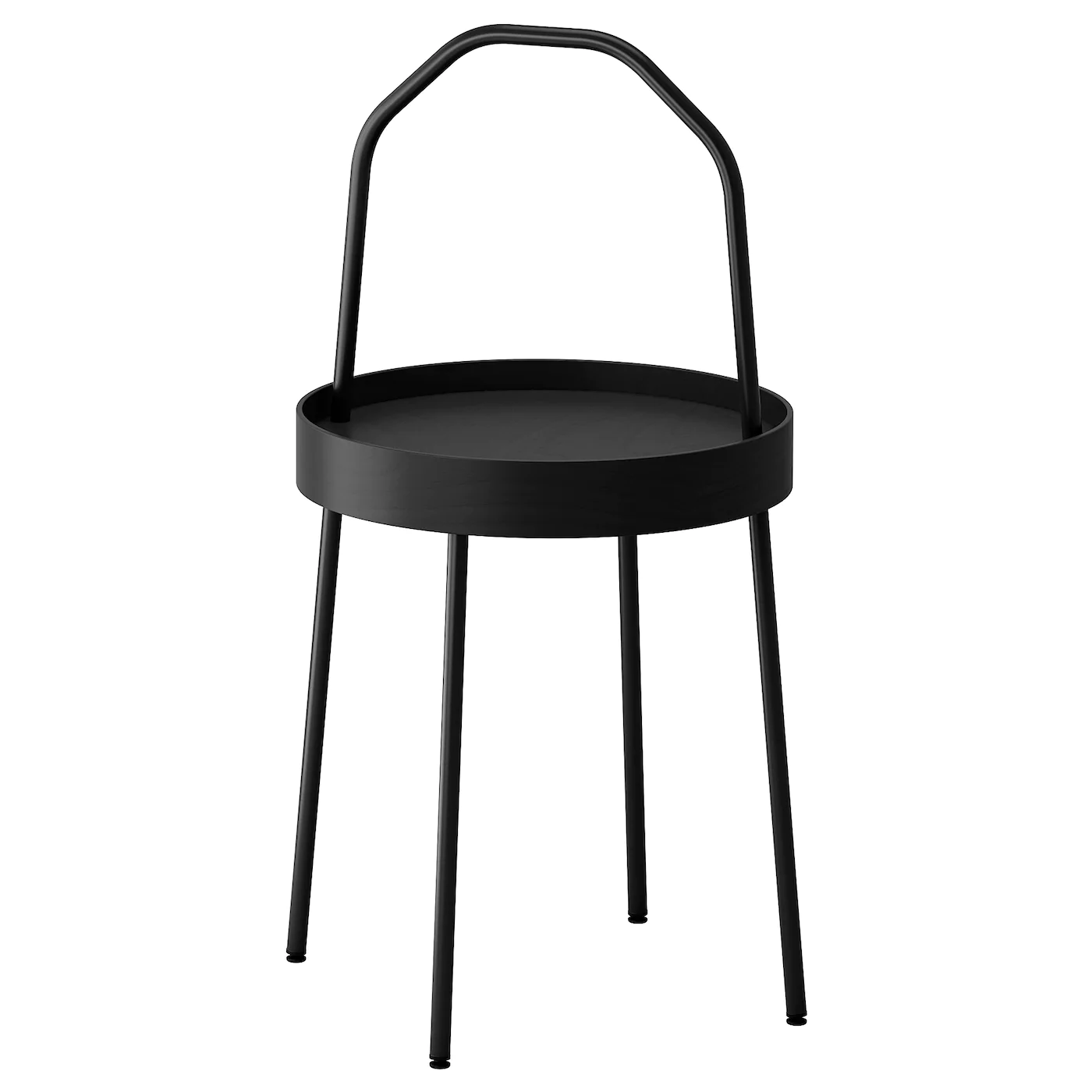 Deals 😍 IKEA BURVIK Side Table Black 15 " 😀