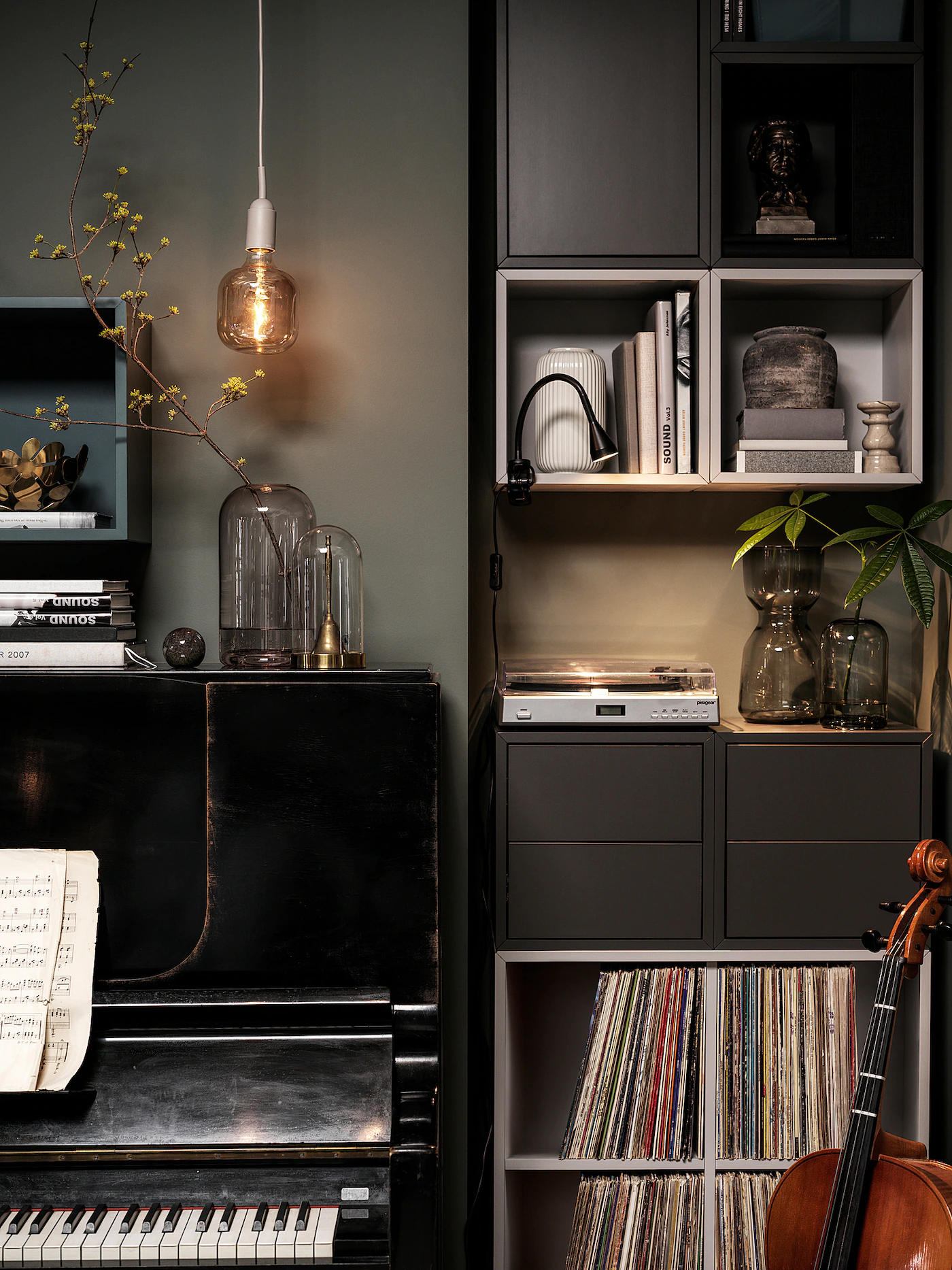 Deals 🔔 IKEA EKET Wall Cabinet With 2 Drawers Dark Gray 13 3/4x13 3/4x13 3/4 " 💯 9 Deals 🔔 IKEA EKET Wall Cabinet With 2 Drawers Dark Gray 13 3/4x13 3/4x13 3/4 " 💯 - Image 9