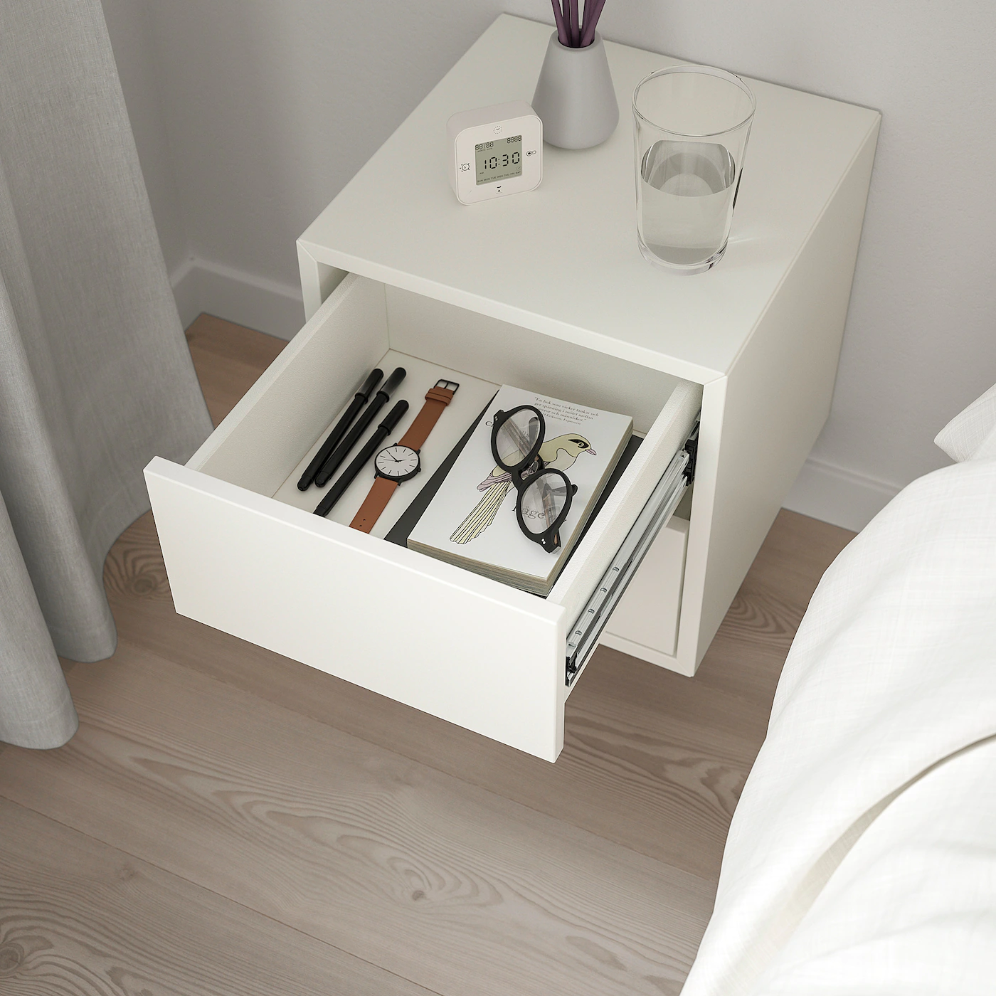 Best deal 🧨 IKEA EKET Wall Cabinet With 2 Drawers White 13 3/4x13 3/4x13 3/4 " ❤️ 6 Best deal 🧨 IKEA EKET Wall Cabinet With 2 Drawers White 13 3/4x13 3/4x13 3/4 " ❤️ - Image 6
