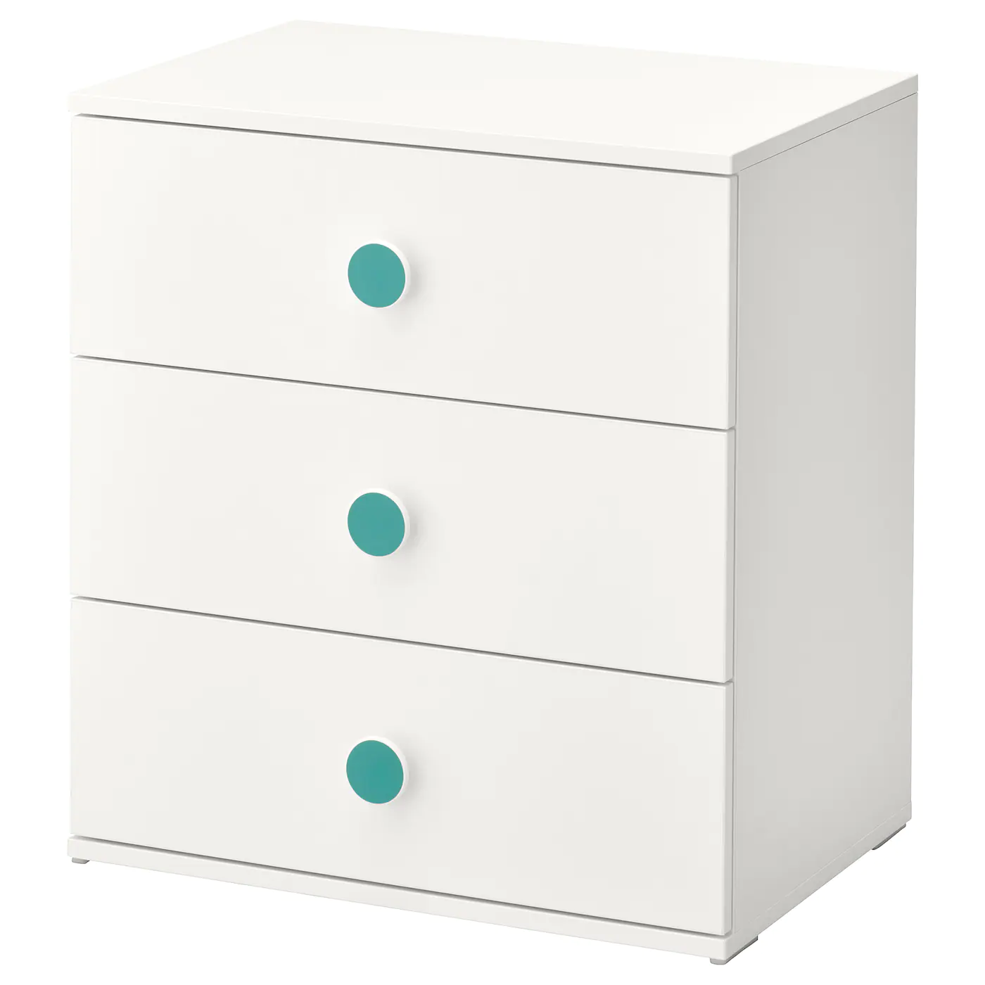 Budget 👍 IKEA GODISHUS 3drawer Chest White 23 5/8x25 1/4 " 😀
