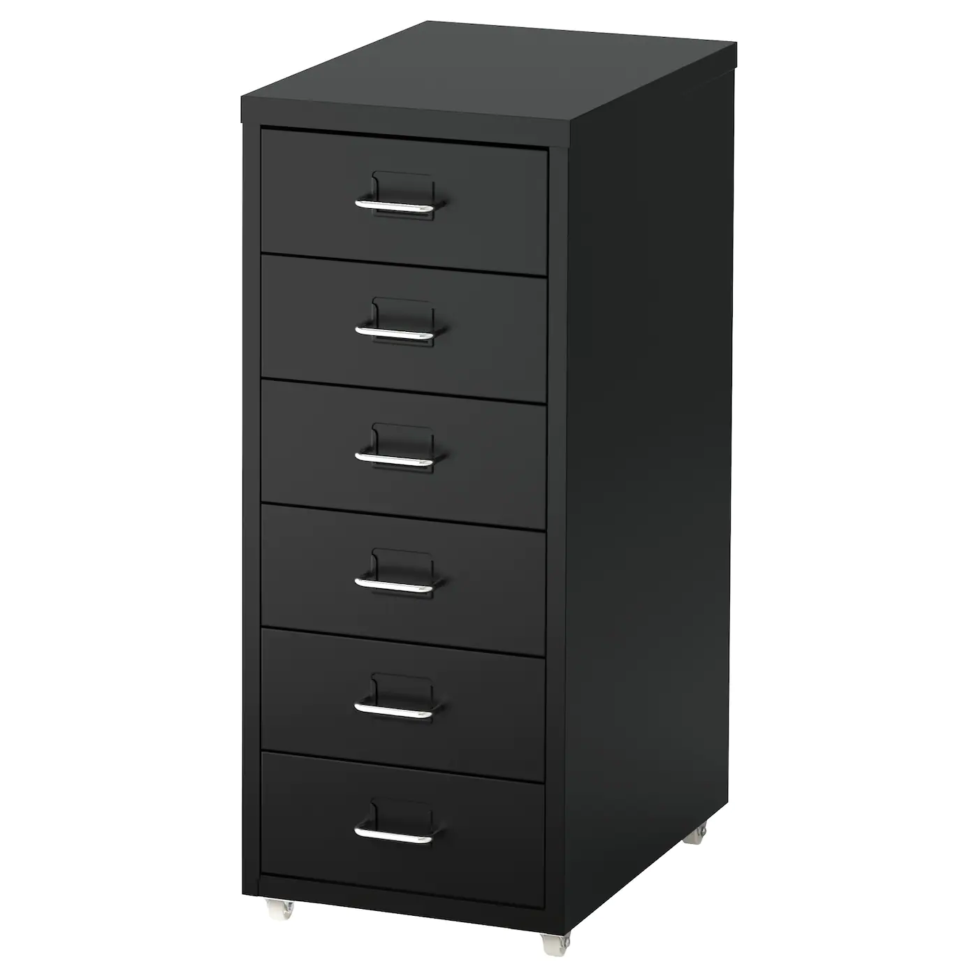 Cheap 👍 IKEA HELMER Drawer Unit On Casters Black 11x27 1/8 " 🔔