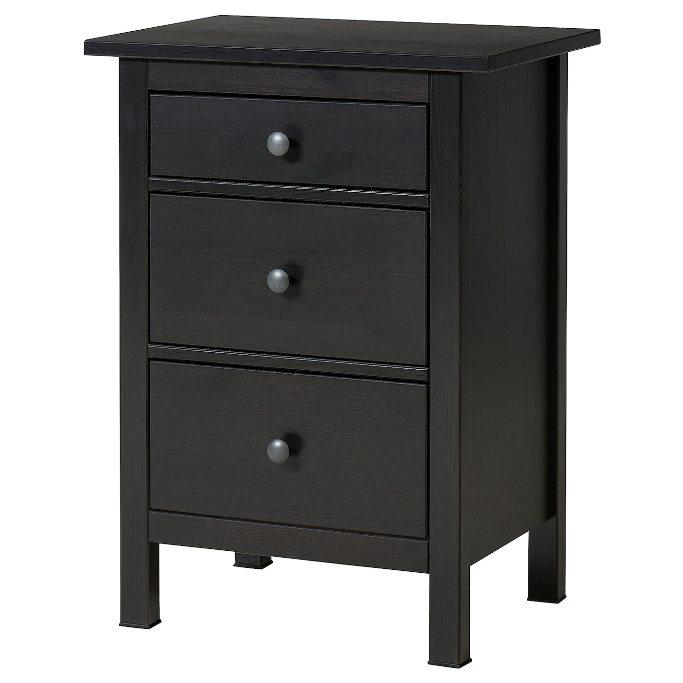 Best Sale ๐ IKEA HEMNES 3drawer Chest Blackbrown 22 7/8x31 1/8 " ๐