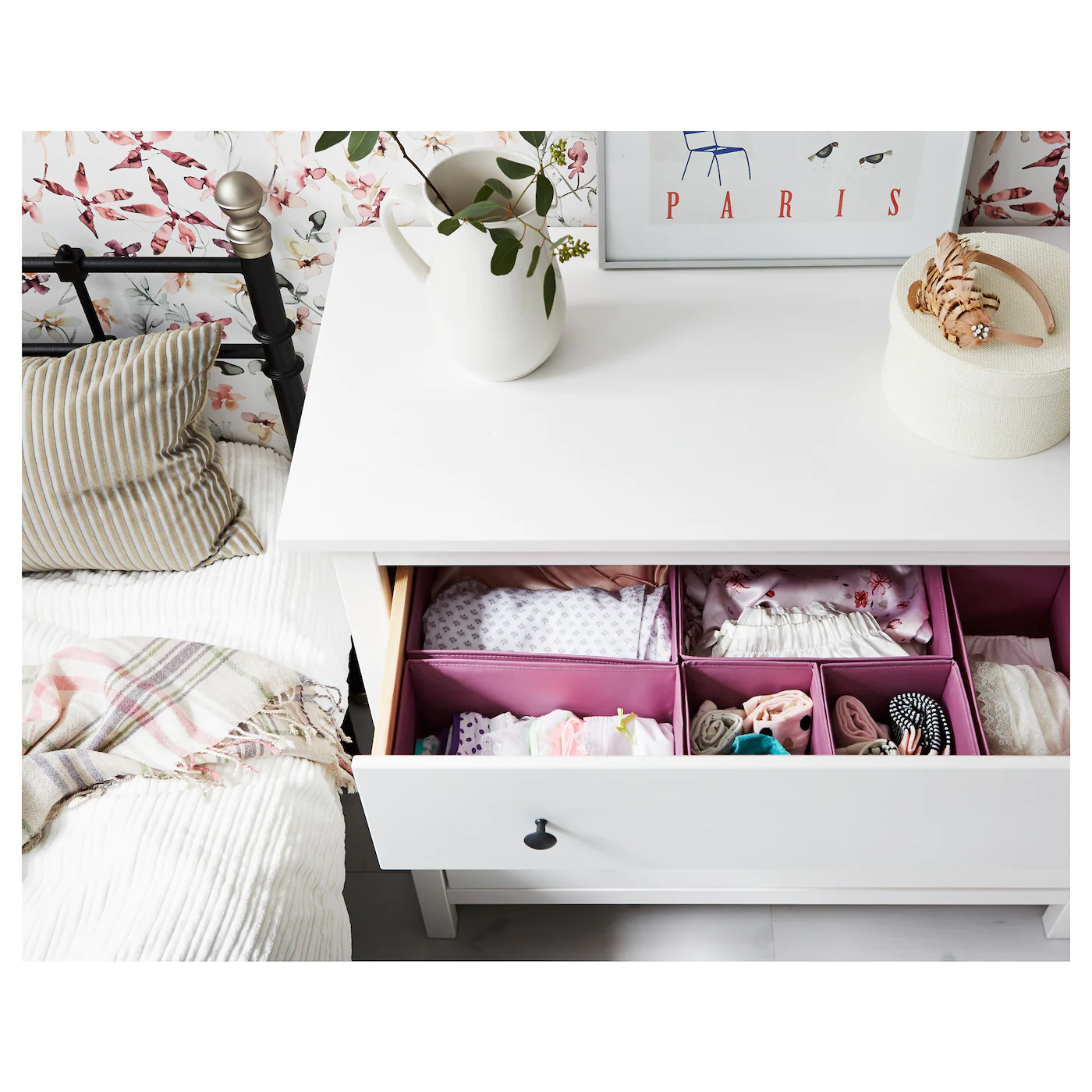 Cheap ⭐ IKEA HEMNES 3drawer Chest White Stain 42 1/2x37 3/4 " 🌟 5 Cheap ⭐ IKEA HEMNES 3drawer Chest White Stain 42 1/2x37 3/4 " 🌟 - Image 5