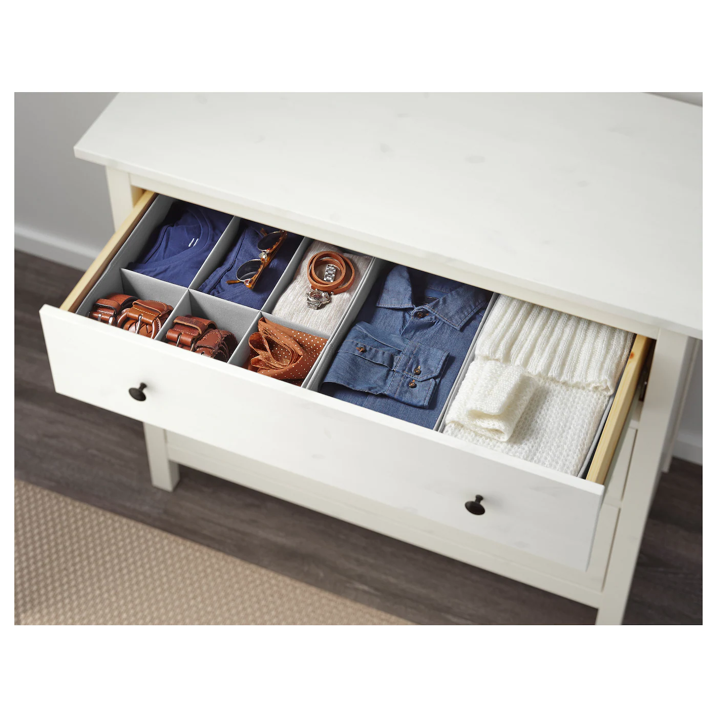 Cheap ⭐ IKEA HEMNES 3drawer Chest White Stain 42 1/2x37 3/4 " 🌟 3 Cheap ⭐ IKEA HEMNES 3drawer Chest White Stain 42 1/2x37 3/4 " 🌟 - Image 3