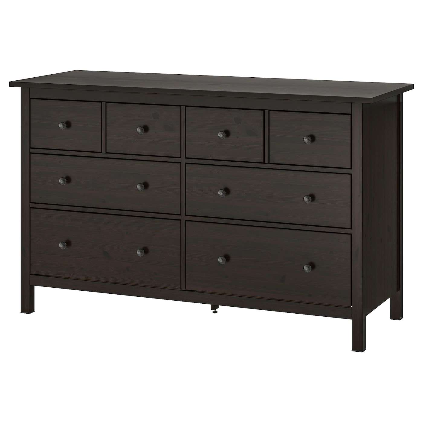 Deals ✔️ IKEA HEMNES 8drawer 👗 Dresser Blackbrown 63x37 3/4 " ✨