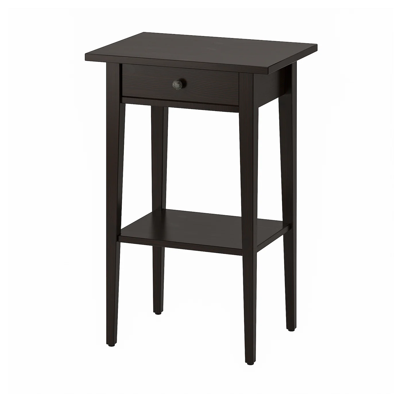 Best Sale 😀 IKEA HEMNES Nightstand Blackbrown 18 1/8x13 3/4 " 🤩