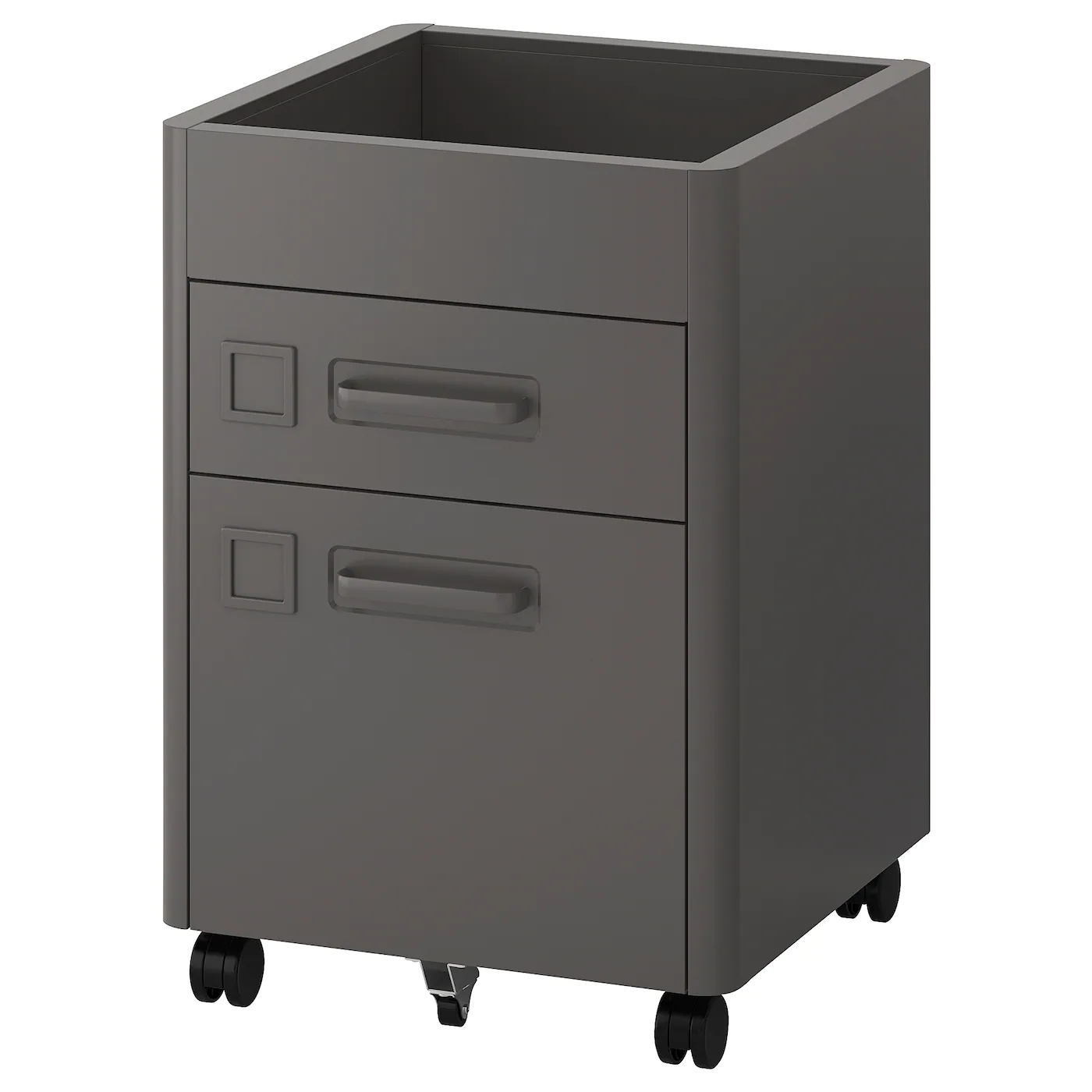 Discount ๐ IKEA IDÅSEN Drawer Unit On Casters Dark Gray 16 1/2x24 " ๐