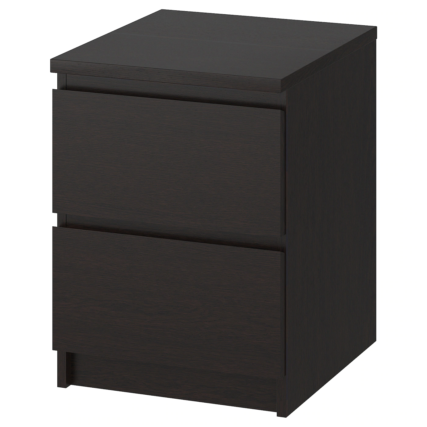 New ✔️ IKEA MALM 2drawer Chest Blackbrown 15 3/4x21 5/8 " 🤩