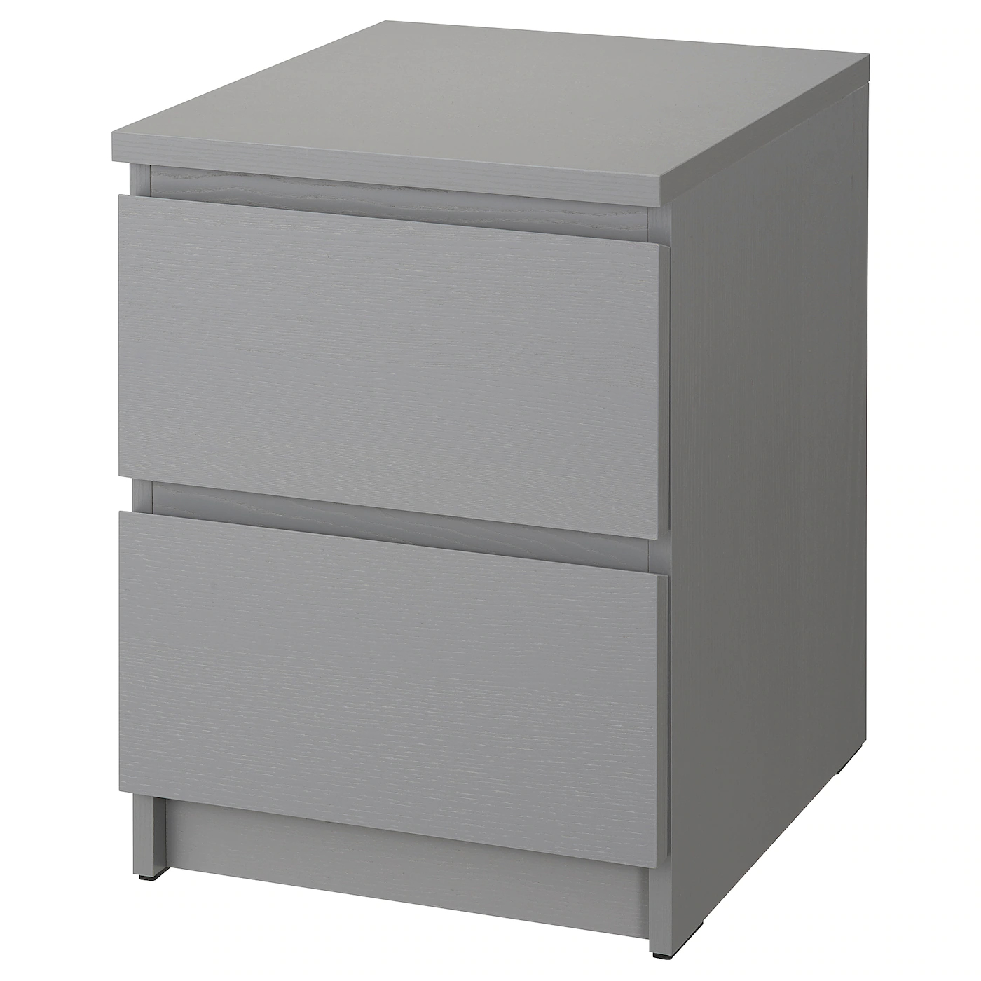 Best Sale ⌛ IKEA MALM 2drawer Chest Gray Stained 15 3/4x21 5/8 " ❤️