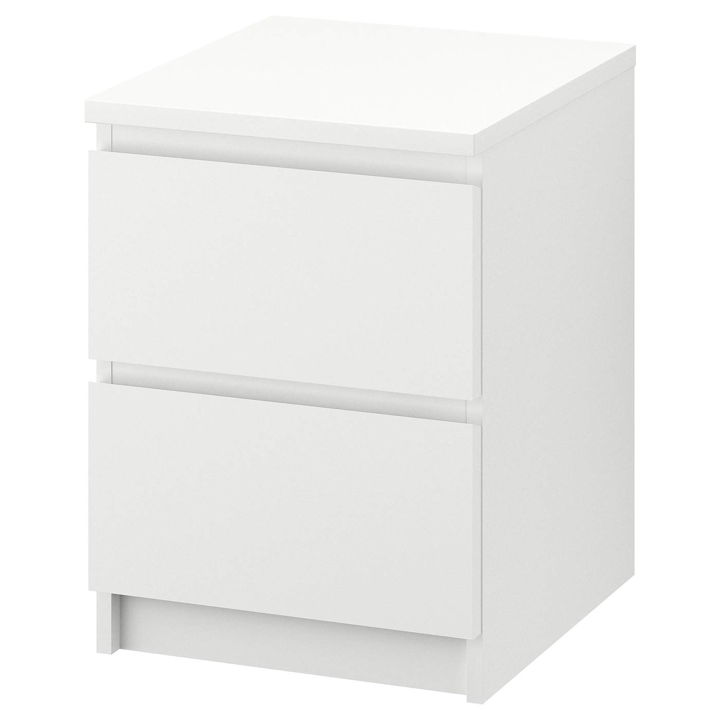 Best Pirce 😀 IKEA MALM 2drawer Chest White 15 3/4x21 5/8 " ❤️