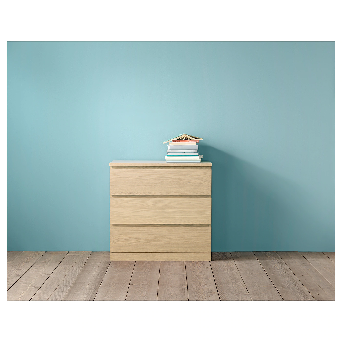 Deals 😍 IKEA MALM 3drawer Chest White Stained Oak Veneer 31 1/2x30 3/4 " 🌟 3 Deals 😍 IKEA MALM 3drawer Chest White Stained Oak Veneer 31 1/2x30 3/4 " 🌟 - Image 3