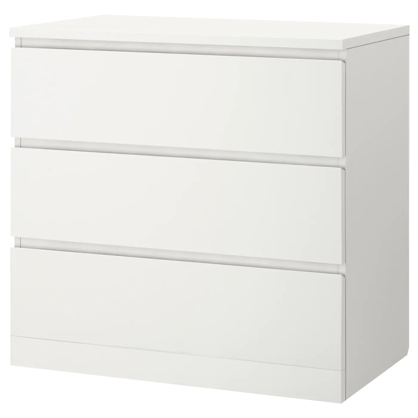 Deals 😍 IKEA MALM 3drawer Chest White Stained Oak Veneer 31 1/2x30 3/4 " 🌟 9 Deals 😍 IKEA MALM 3drawer Chest White Stained Oak Veneer 31 1/2x30 3/4 " 🌟 - Image 9