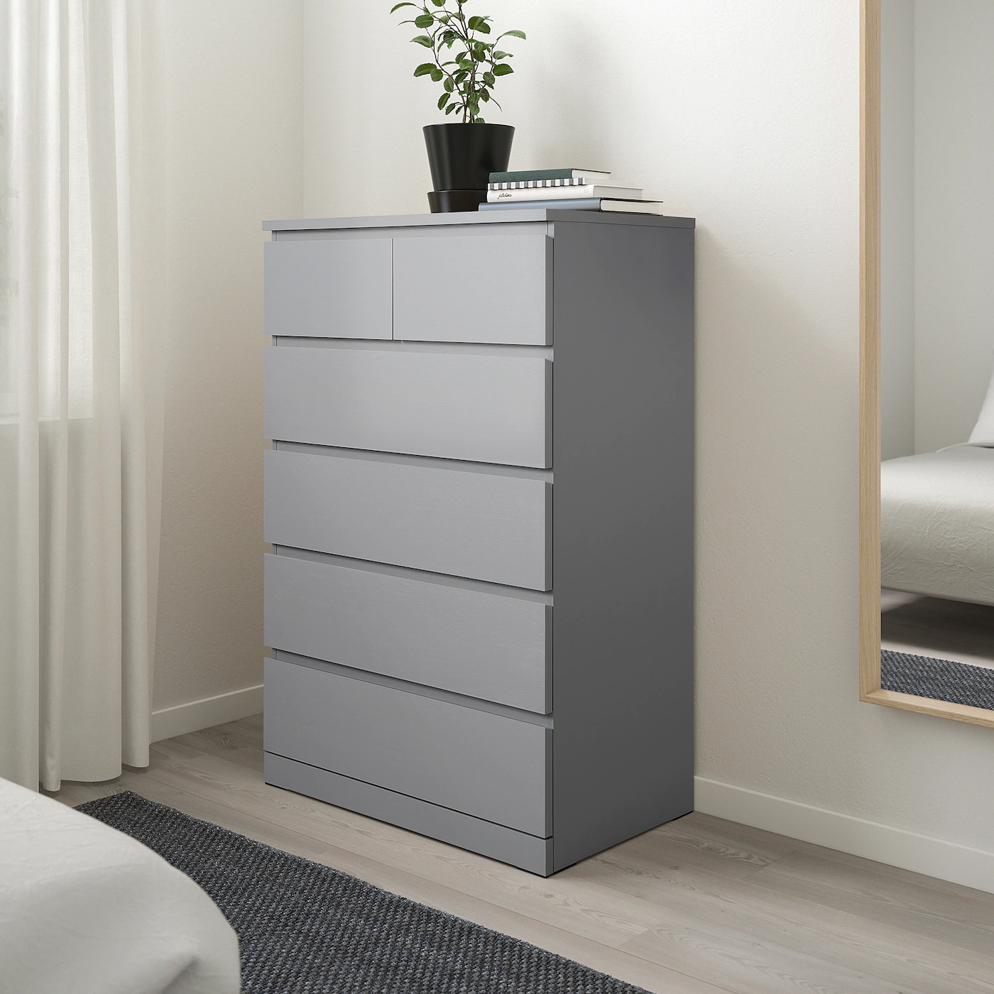 Deals Ikea Dressers Store -Deals Ikea Dressers Store malm 6 drawer dresser gray stained 0750584 pe746783 s5