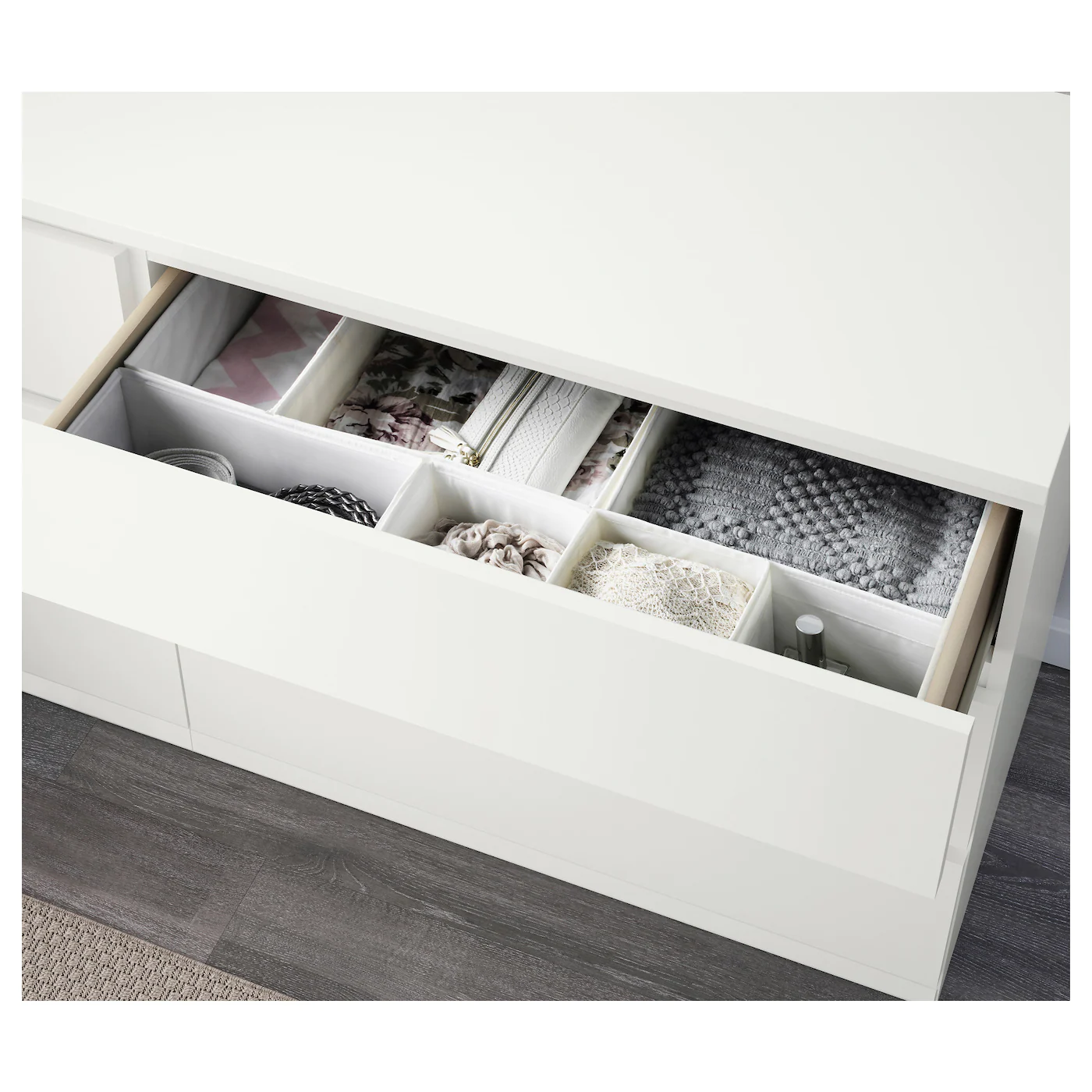 Cheap 🔔 IKEA MALM 6drawer 👗 Dresser White 63x30 3/4 " 🥰 3 Cheap 🔔 IKEA MALM 6drawer 👗 Dresser White 63x30 3/4 " 🥰 - Image 3