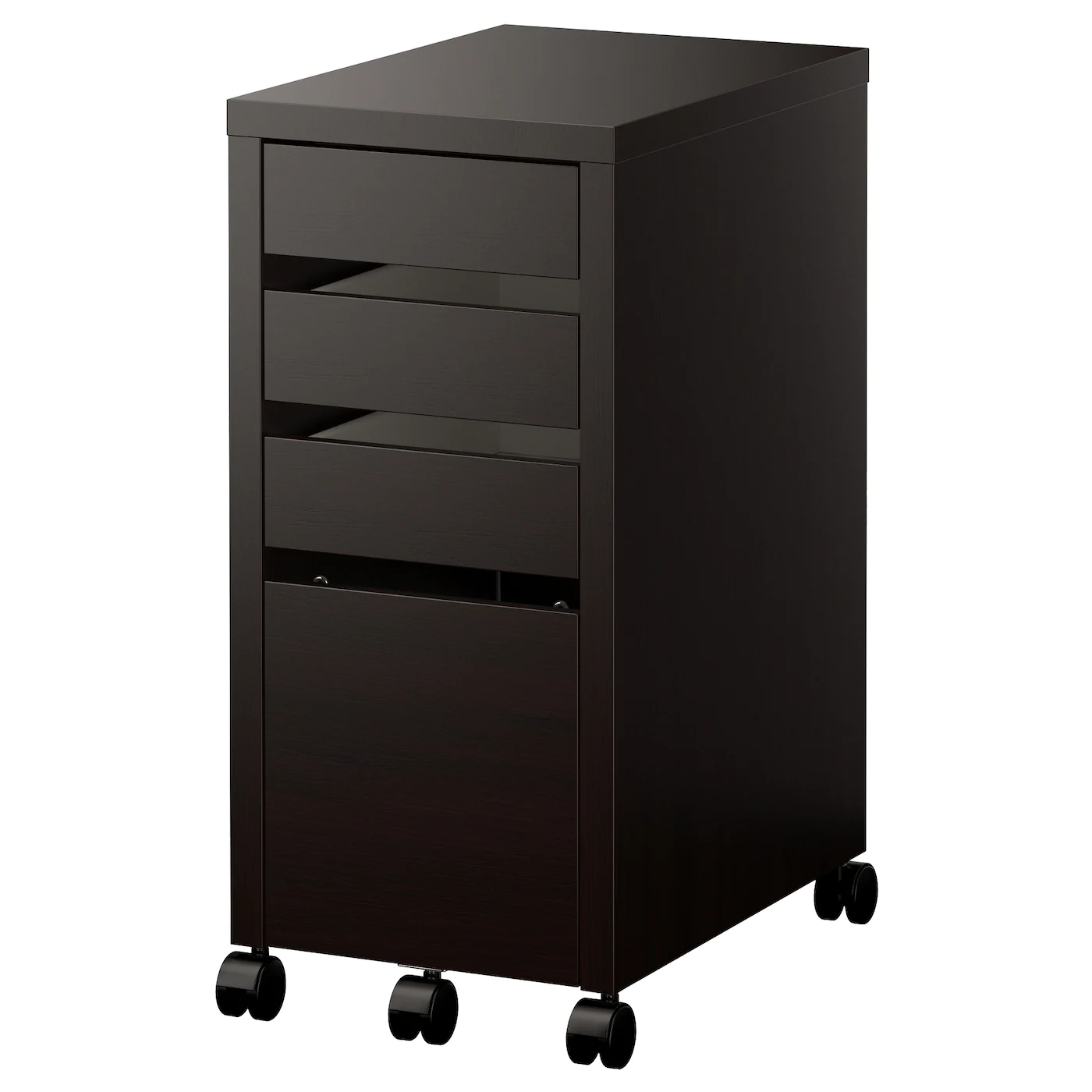Promo ๐ IKEA MICKE Drawer Unit/drop File Storage Blackbrown 13 3/4x29 1/2 " ๐