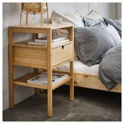 Deals Ikea Dressers Store -Deals Ikea Dressers Store nordkisa nightstand bamboo 0813691 ph165841 s5
