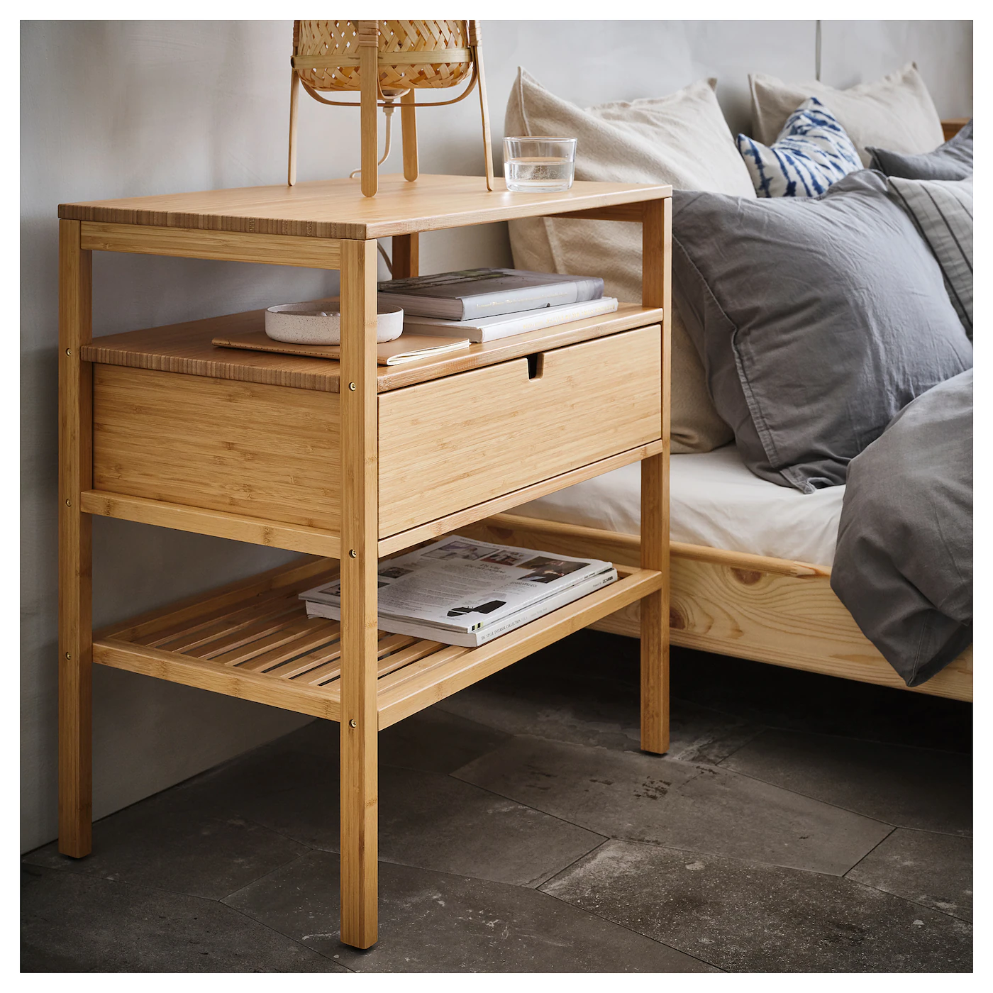 Deals Ikea Dressers Store -Deals Ikea Dressers Store nordkisa nightstand bamboo 0813692 ph165842 s5