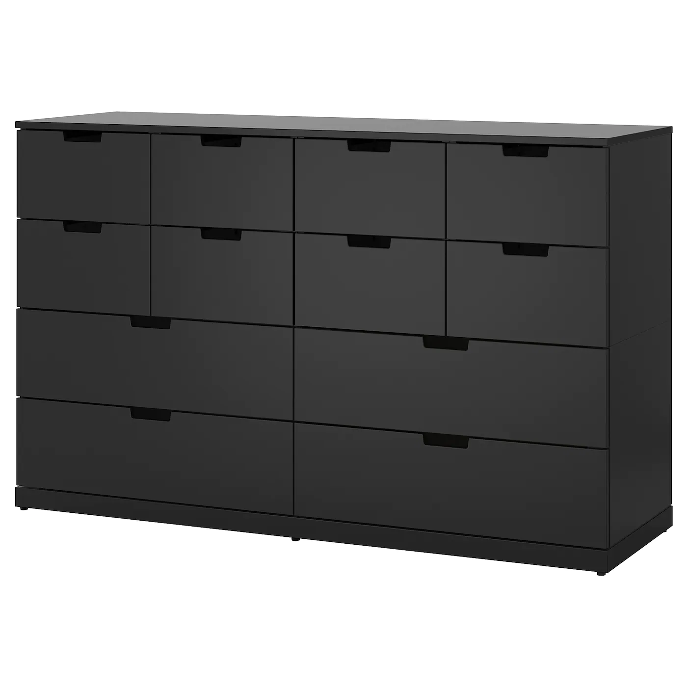 Promo ⭐ IKEA NORDLI 12drawer Chest Anthracite 63x39 " 🔔