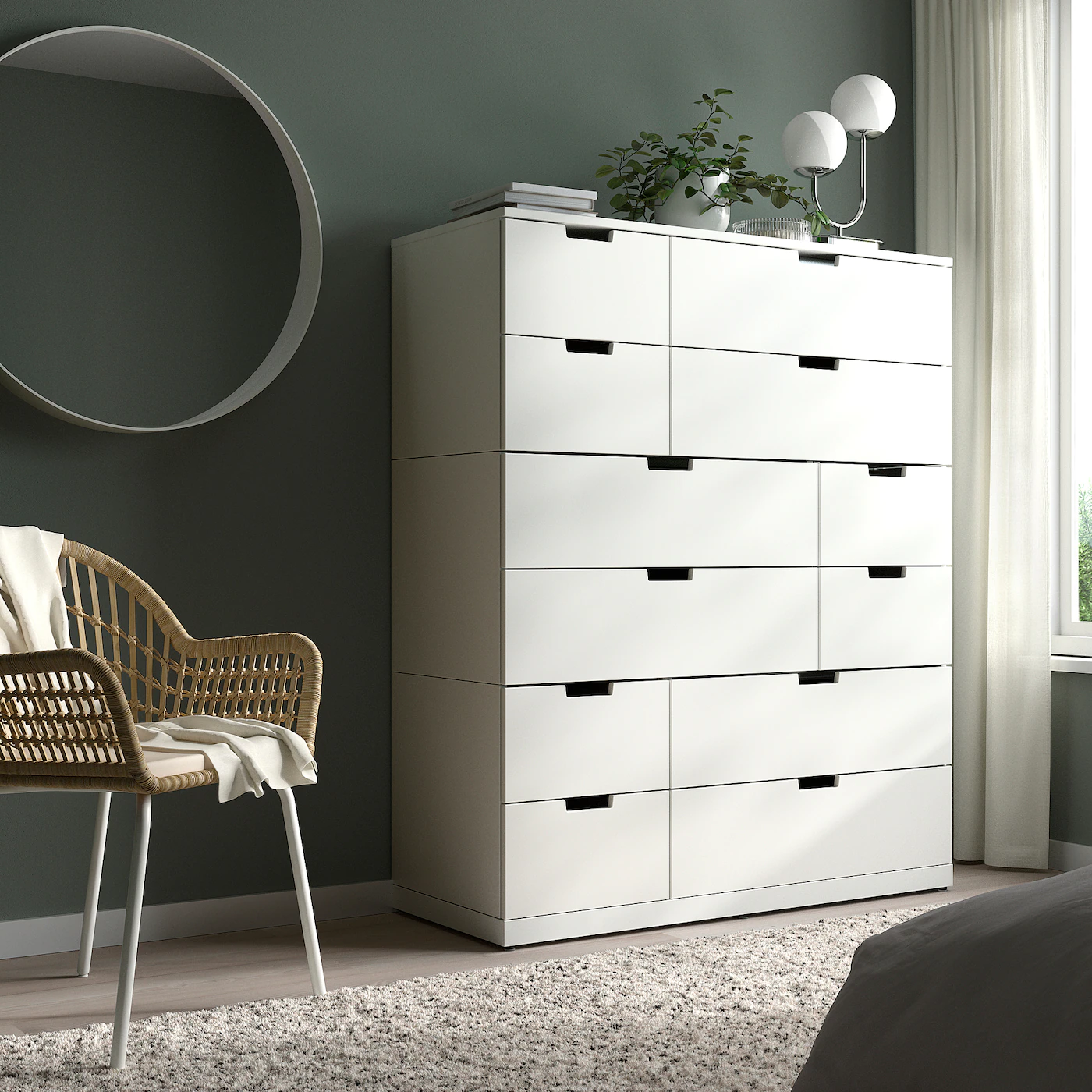 Discount ๐งจ IKEA NORDLI 12drawer Chest White 47 1/4x57 1/8 " โ 5 Discount ๐งจ IKEA NORDLI 12drawer Chest White 47 1/4x57 1/8 " โ - Image 5