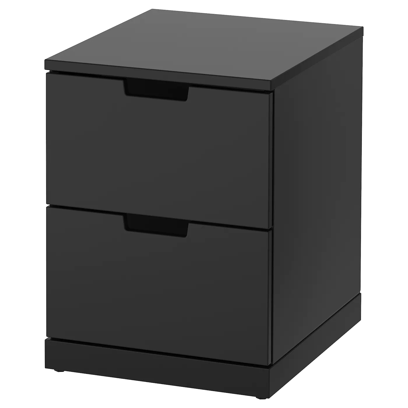 Hot Sale 👍 IKEA NORDLI 2drawer Chest Anthracite 15 3/4x21 1/4 " 🛒