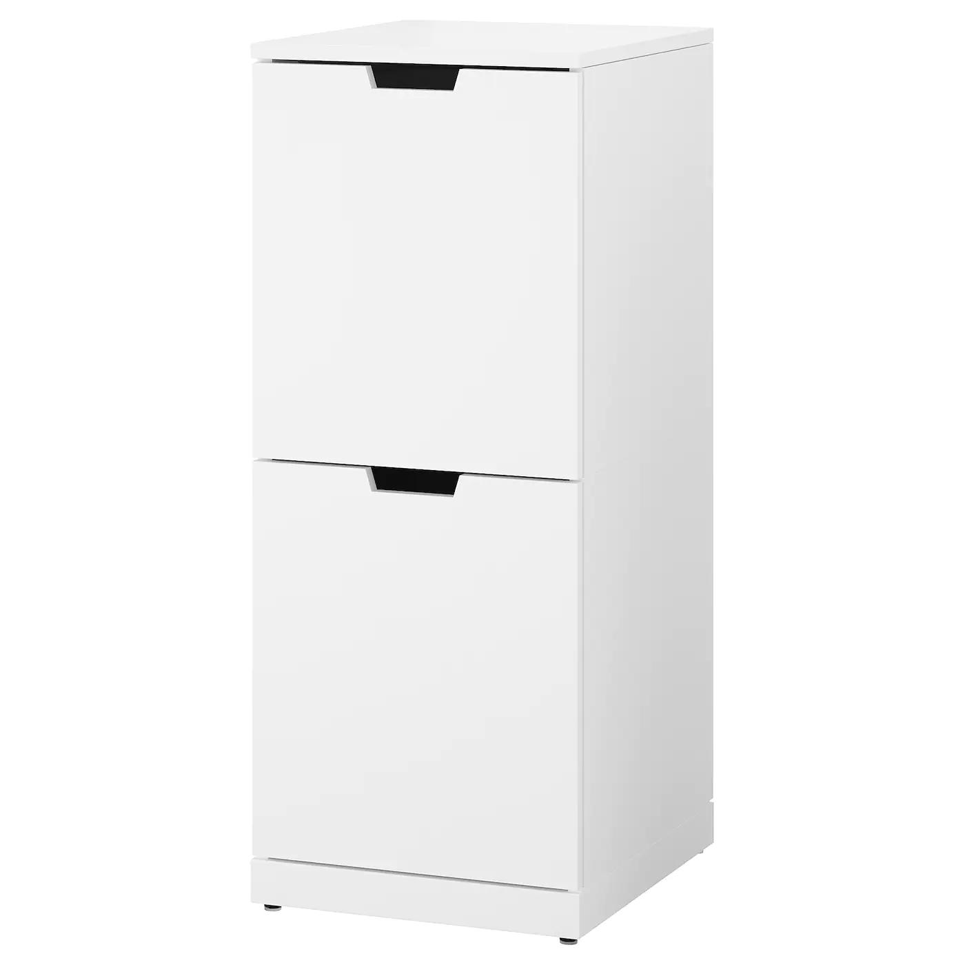 Budget ๐ IKEA NORDLI 2drawer Chest White 15 3/4x39 " โญ