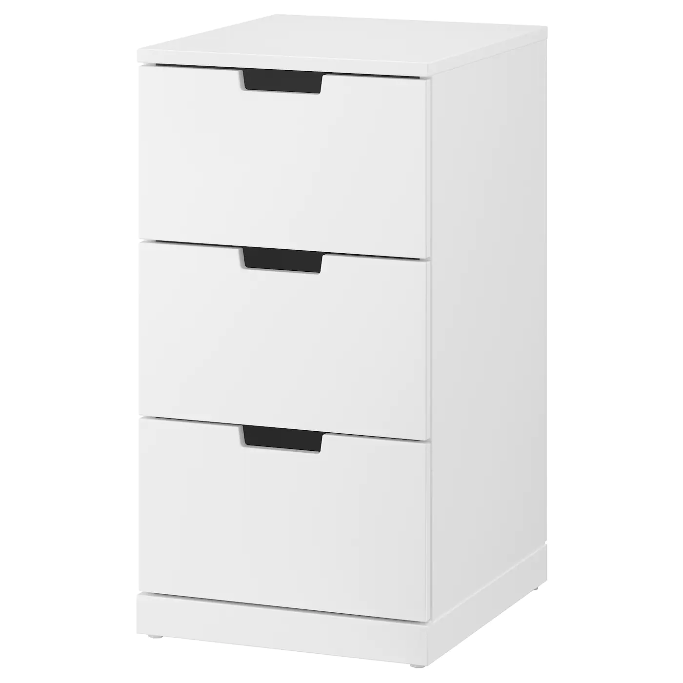 Promo 😉 IKEA NORDLI 3drawer Chest White 15 3/4x29 7/8 " ❤️