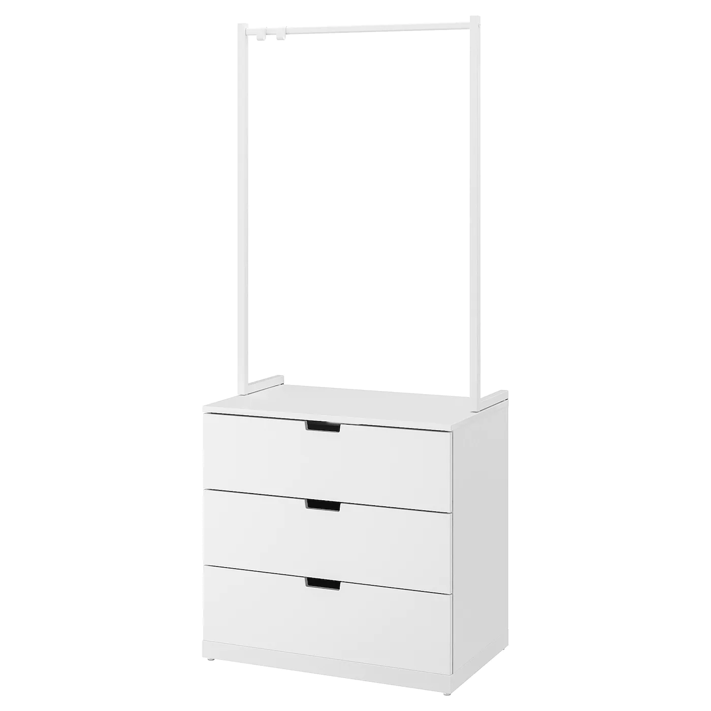 Best Sale ❤️ IKEA NORDLI 3drawer Chest White 31 1/2x75 5/8 " 👍