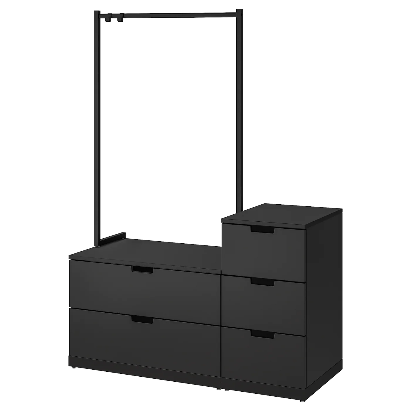 Best Sale ✔️ IKEA NORDLI 5drawer Chest Anthracite 47 1/4x66 1/2 " 🥰