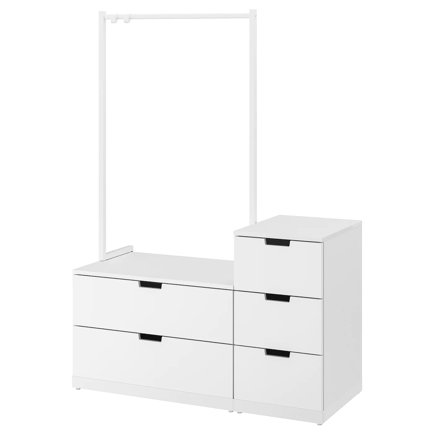 Discount โจ IKEA NORDLI 5drawer Chest White 47 1/4x66 1/2 " โญ