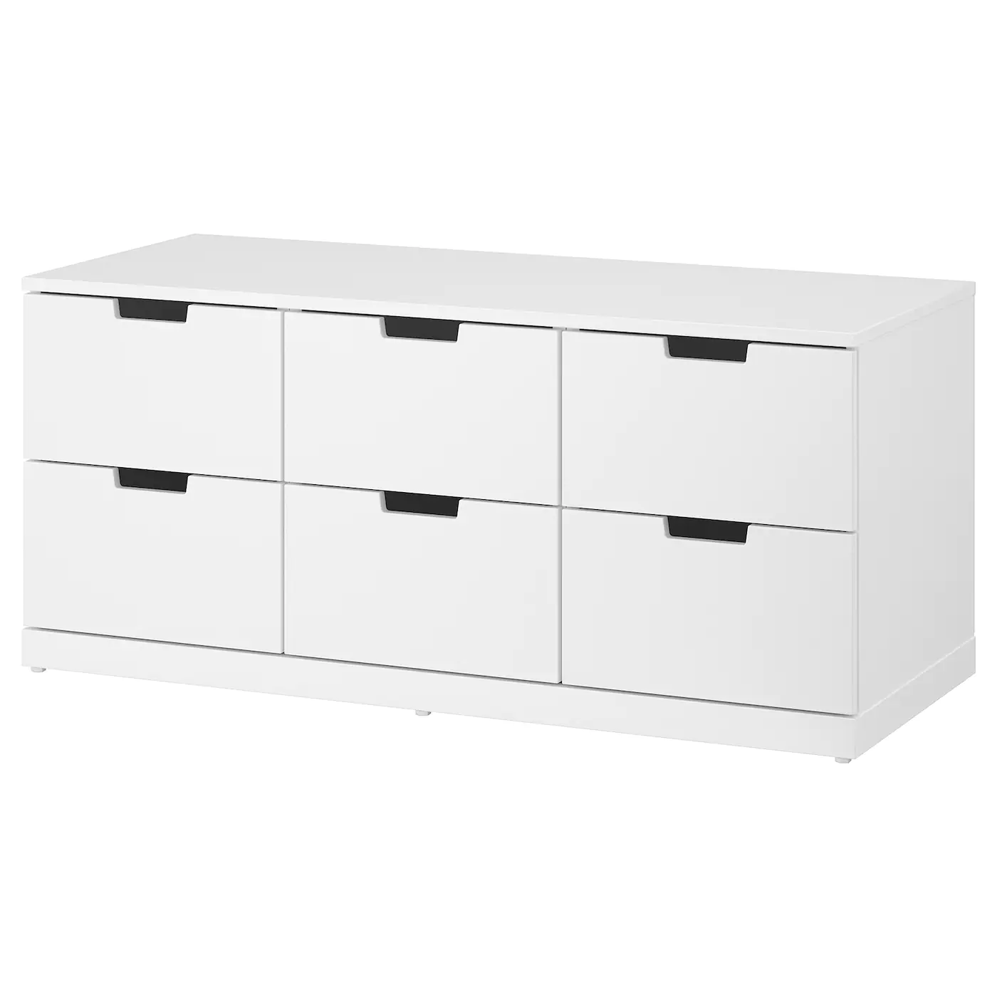 Deals ✔️ IKEA NORDLI 6drawer 👗 Dresser White 47 1/4x21 1/4 " 🥰
