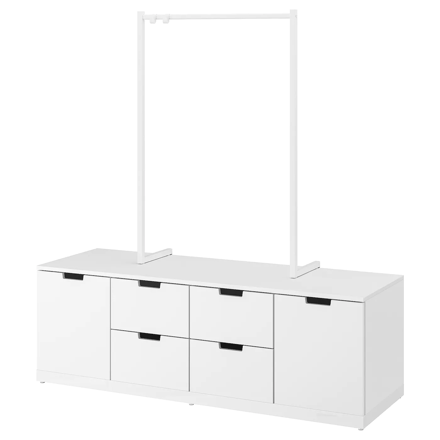 Brand new 🎁 IKEA NORDLI 6drawer 👗 Dresser White 63x66 1/2 " 👏