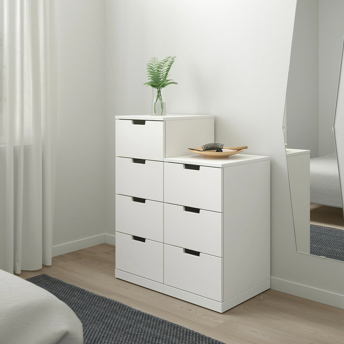 Budget π IKEA NORDLI 7drawer π Dresser White 31 1/2x39 " π 2 Budget π IKEA NORDLI 7drawer π Dresser White 31 1/2x39 " π - Image 2