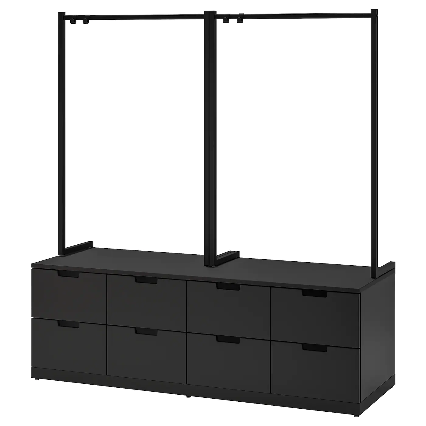 Best Sale 🧨 IKEA NORDLI 8drawer 👗 Dresser Anthracite 63x66 1/2 " ✨