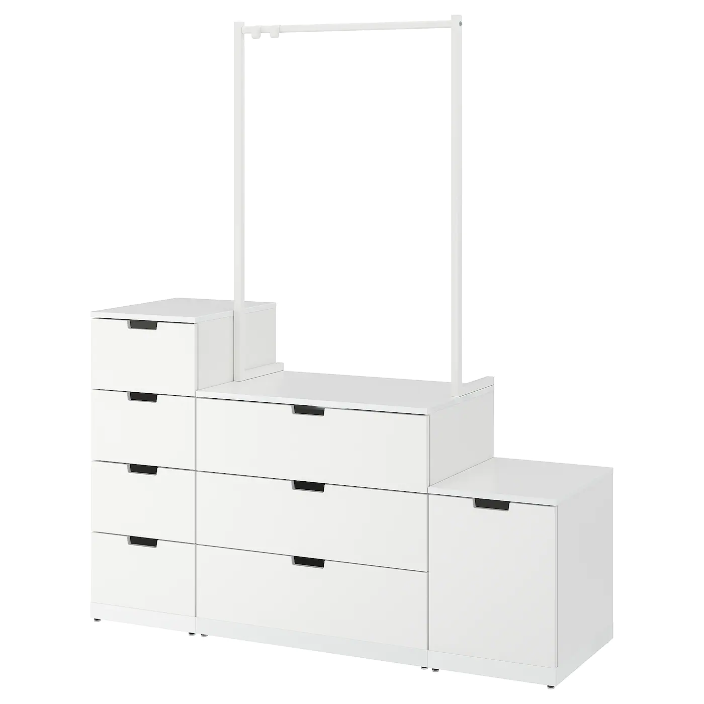 Best deal ⌛ IKEA NORDLI 8drawer 👗 Dresser White 63x75 5/8 " 🛒