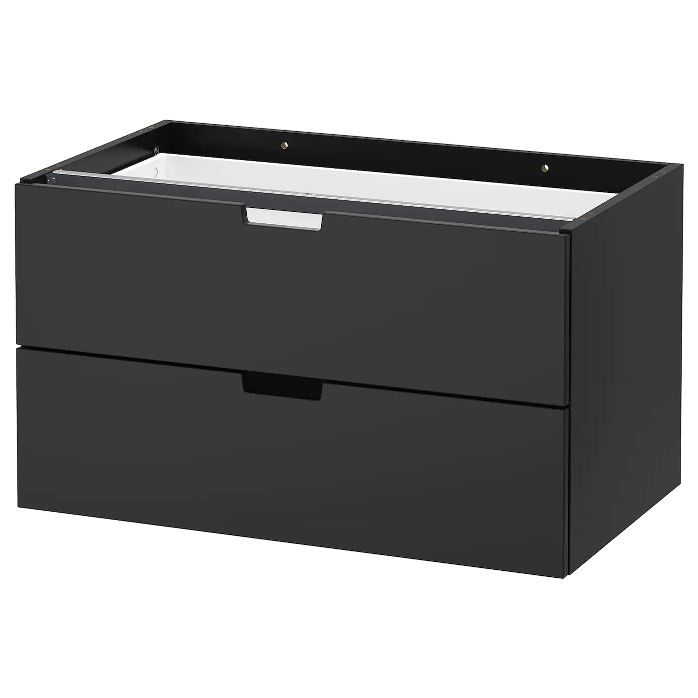 Hot Sale 🎉 IKEA NORDLI Modular 2drawer Chest Anthracite 31 1/2x17 3/4 " 😍