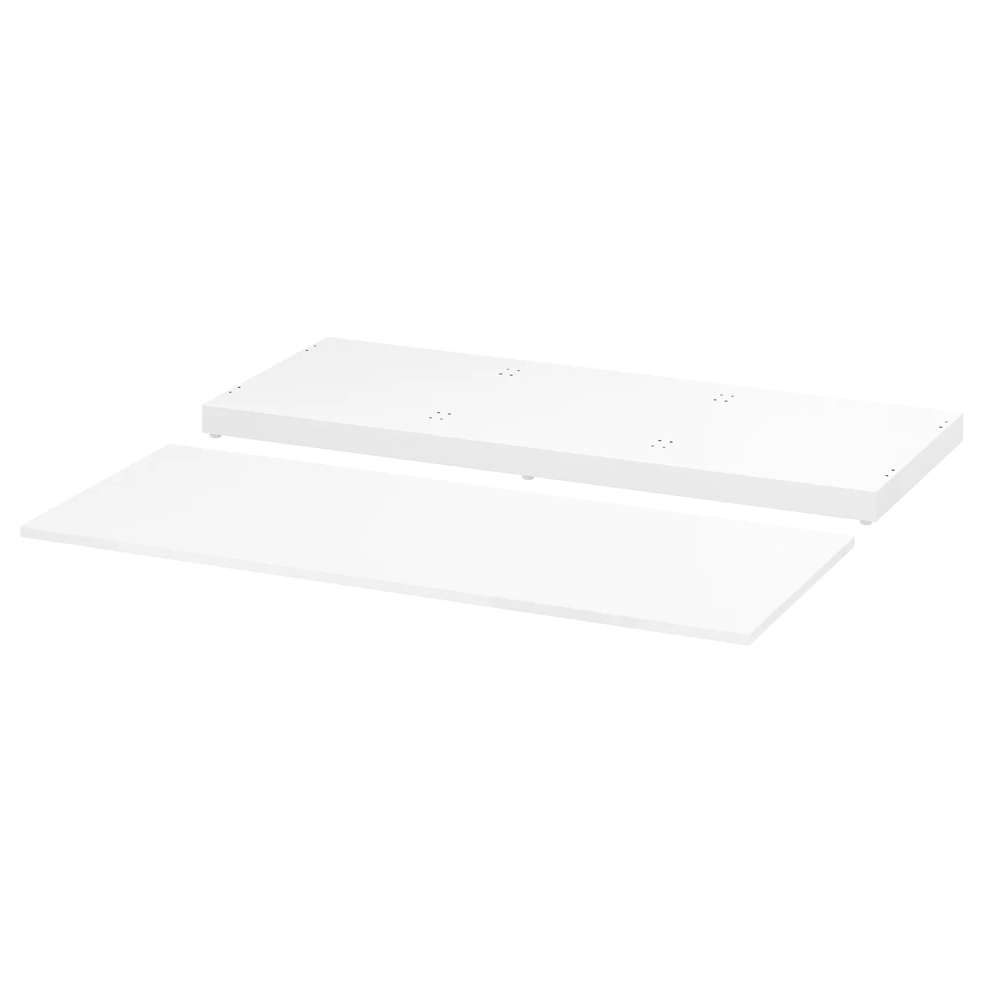 Best Sale 🎉 IKEA NORDLI Top And Base White 47 1/4x18 1/2 " 🥰