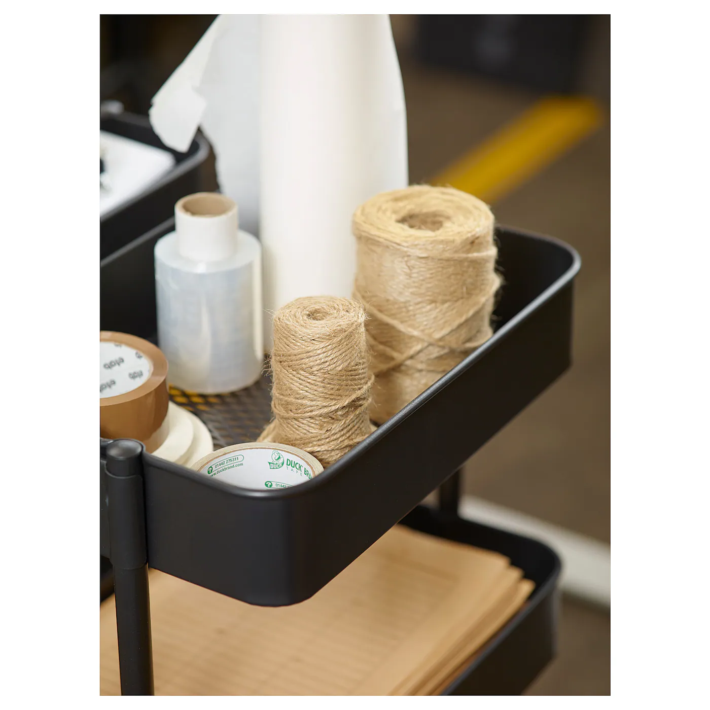 Outlet 🤩 IKEA RÅSKOG Utility Cart Black 13 3/4x17 3/4x30 3/4 " 🎁 7 Outlet 🤩 IKEA RÅSKOG Utility Cart Black 13 3/4x17 3/4x30 3/4 " 🎁 - Image 7