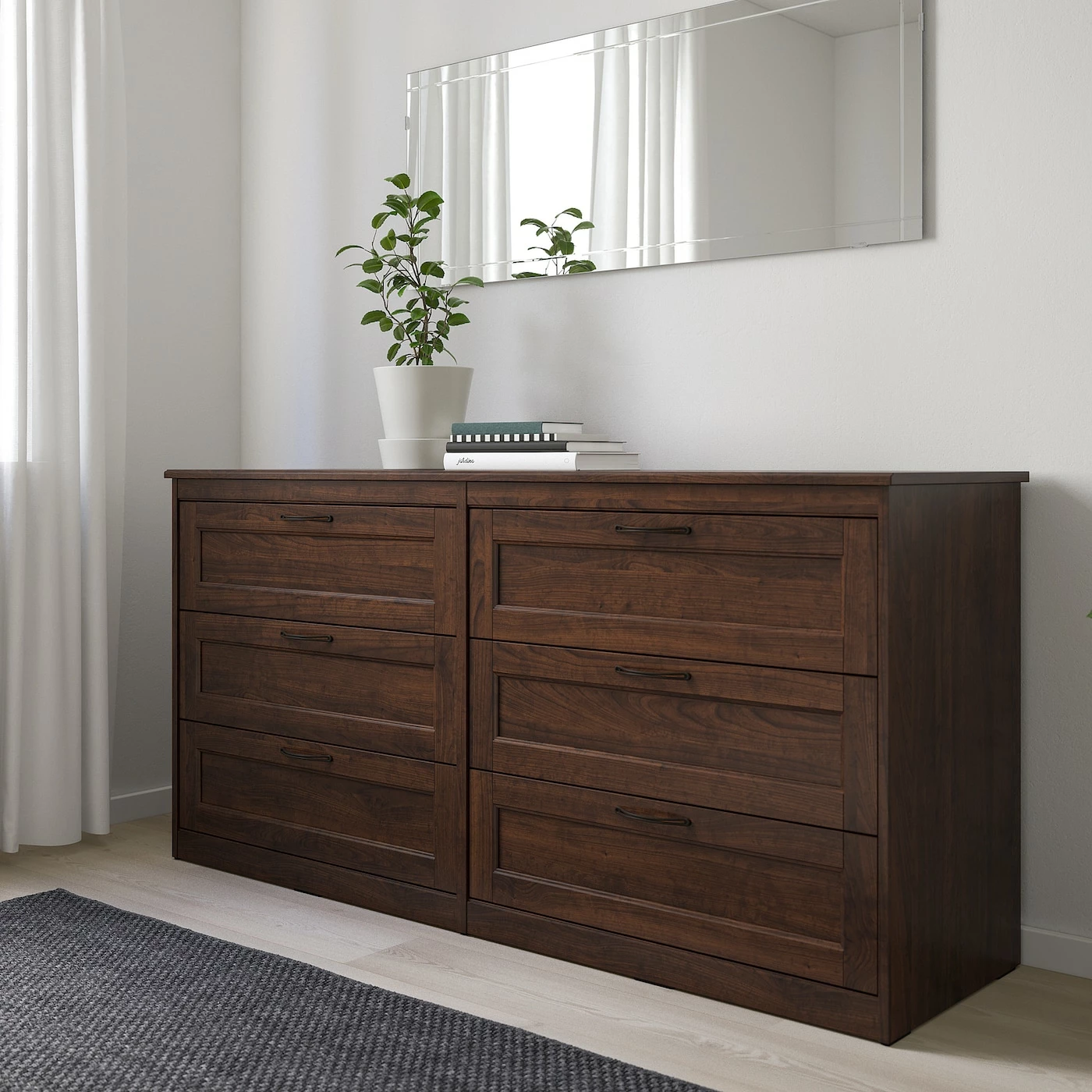 Coupon βοΈ IKEA SONGESAND 6drawer π Dresser Brown 63 3/8x31 7/8 " π― 2 Coupon βοΈ IKEA SONGESAND 6drawer π Dresser Brown 63 3/8x31 7/8 " π― - Image 2