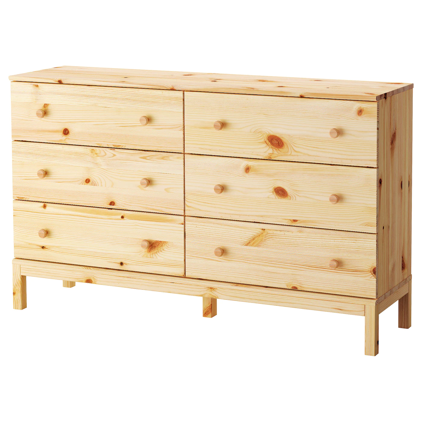 Hot Sale 😉 IKEA TARVA 6drawer Chest Pine 59 1/2x36 1/4 " ✔️